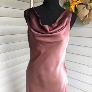 Ombre Cowl Neck Formal